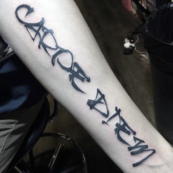 carpe diem tattoo | Tattoos with meaning, Tattoo designs, Mini tattoos