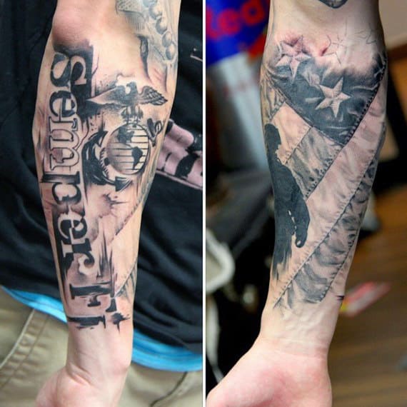 Tattoos semper fi marine Semper Fidelis