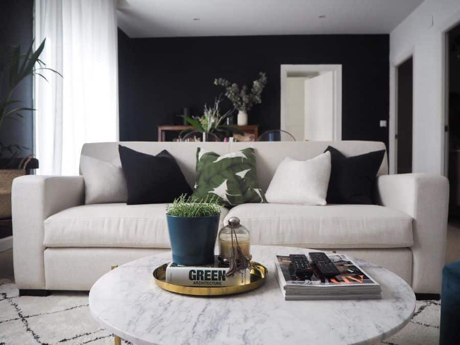 Accent Wall Living Room Color Ideas Marengosanturtzi