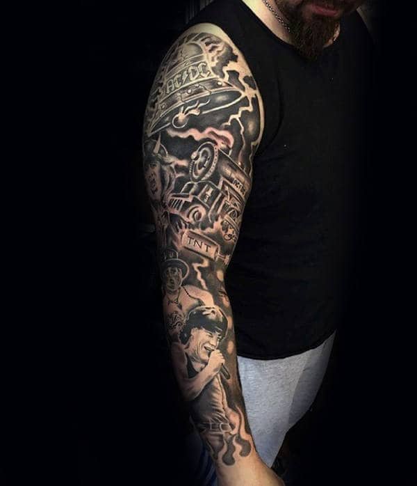 acdc-rock-and-roll-music-sleeve-mens-tattoos