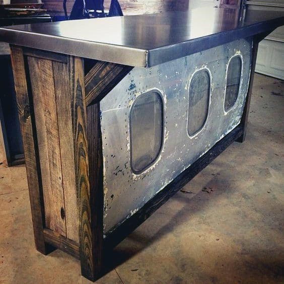 industrial-style man cave furniture ideas for men