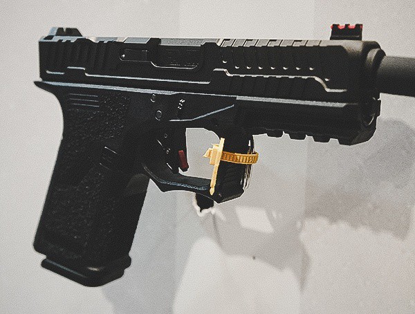 All Metal Handgun With Polymer Look