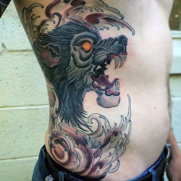80 Werewolf Tattoo Designs For Men - Full Moon Folklore