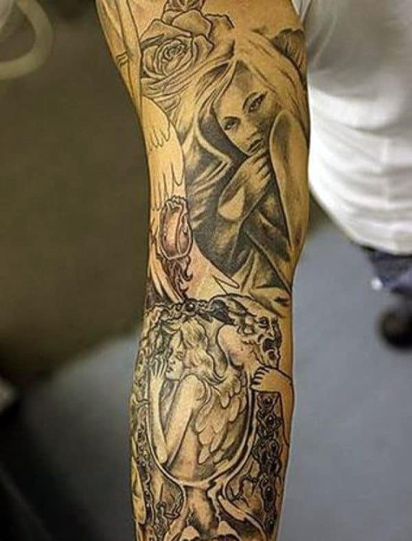 Amazing Angel Tattoos For Men
