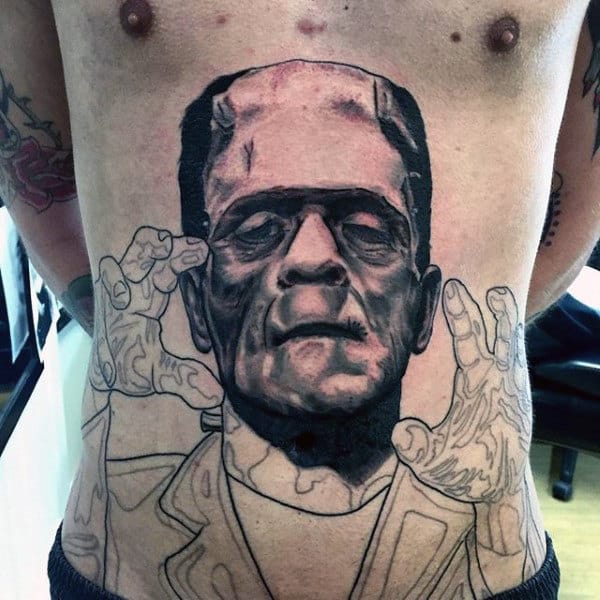 Frankensteins Monster by Santos of 720 Main Street Tattoo in Longmont  Colorado  rtattoos