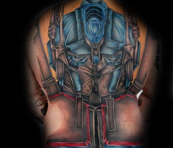 60 Transformers Tattoo Designs For Men - Robotic Ink Ideas