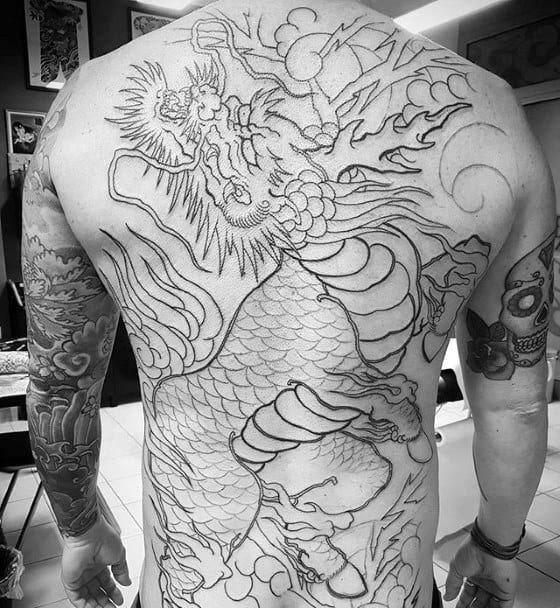 Amazing Mens Kirin Tattoo Designs