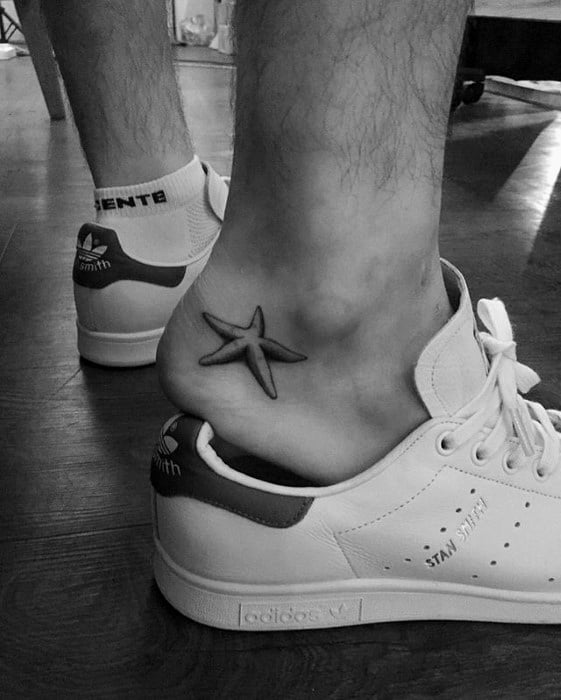 starfish tattoo on wrist