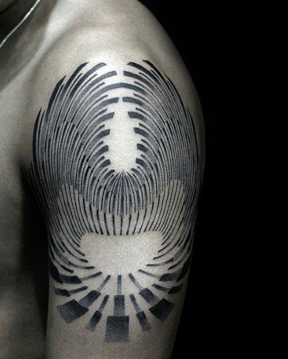 Amazing Mens Trippy Tattoo Designs