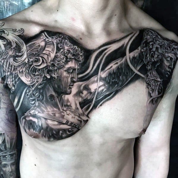 40 Perseus Tattoo Designs For Men - Greek Mythology Ink Ideas