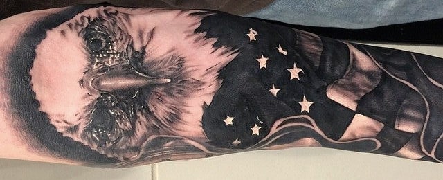 Top 53 American Flag Tattoo Ideas [2022 Inspiration Guide]