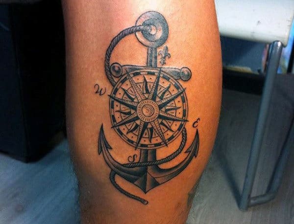 Anchor Tattoo Designs For Males
