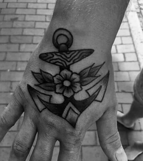 18 Uncompromising Old School Tattoos For Your Hand  Tattoodo