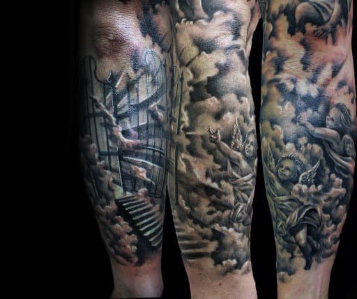 15 Cool Cloud Neck Tattoos