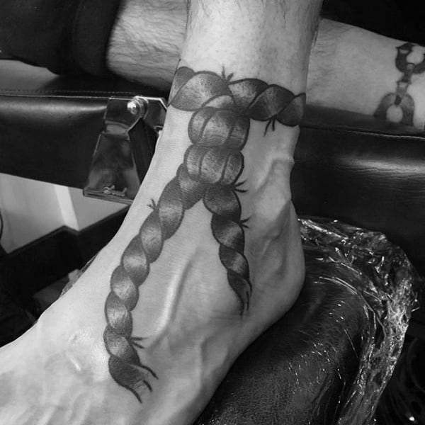 50 Noose Tattoo Designs For Men  Hangmans Knot Ink Ideas