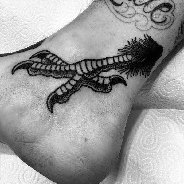 Chicken foot cover up by Blake Allen  Midtown Tattoo in Kansas City MO   rtattoos