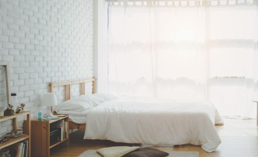 apartment white bedroom ideas 2