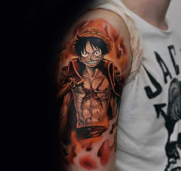 Arm 3d Masculine One Piece Tattoos For Men