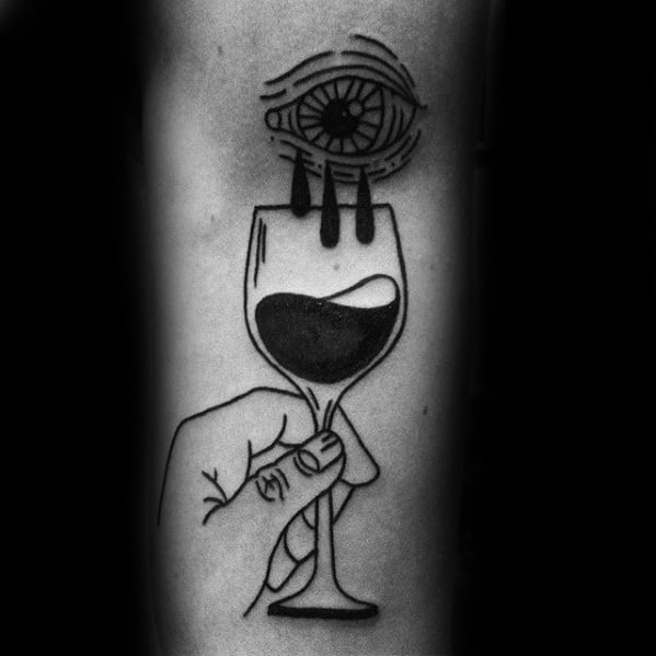 Wine Tattoos Will They Ever Be Cool  Lucky Rock Wine Co