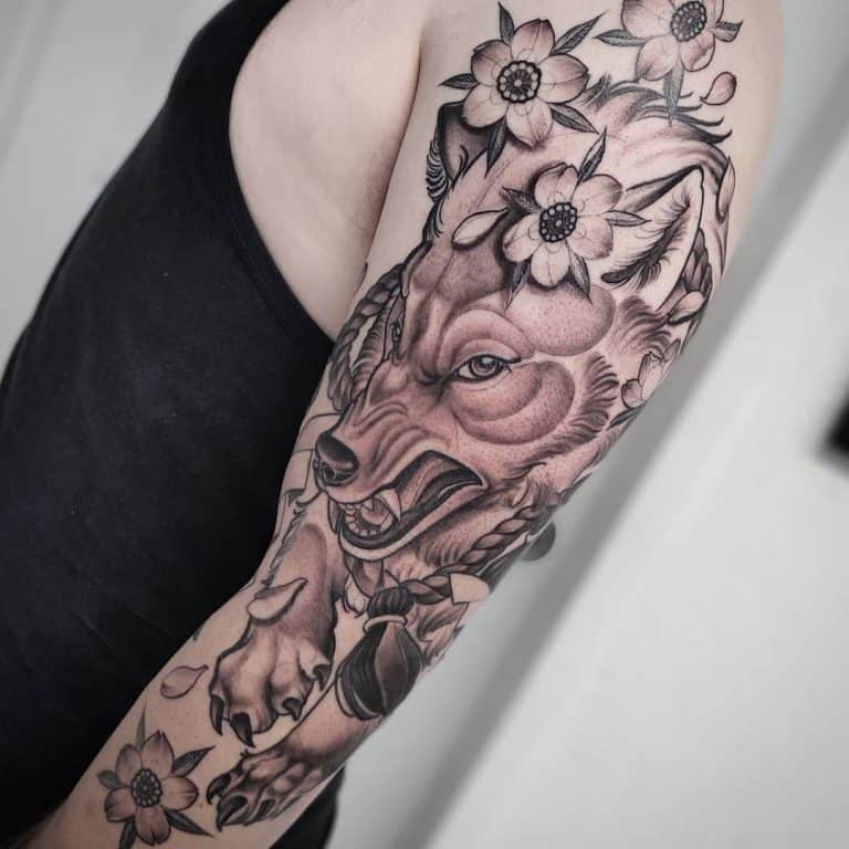 63 Epic Japanese Wolf Tattoo Ideas [2024 Inspiration Guide]