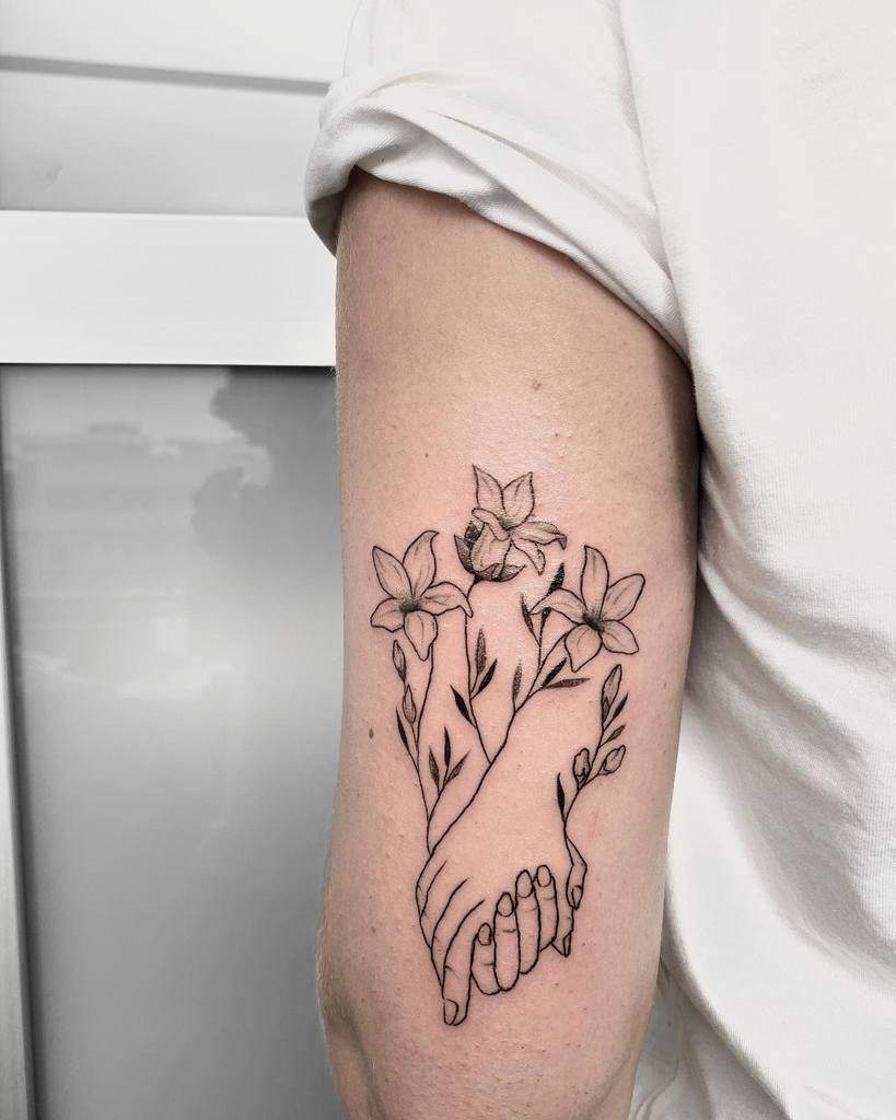 Arm Jasmine Flower Tattoos Fabbr.art