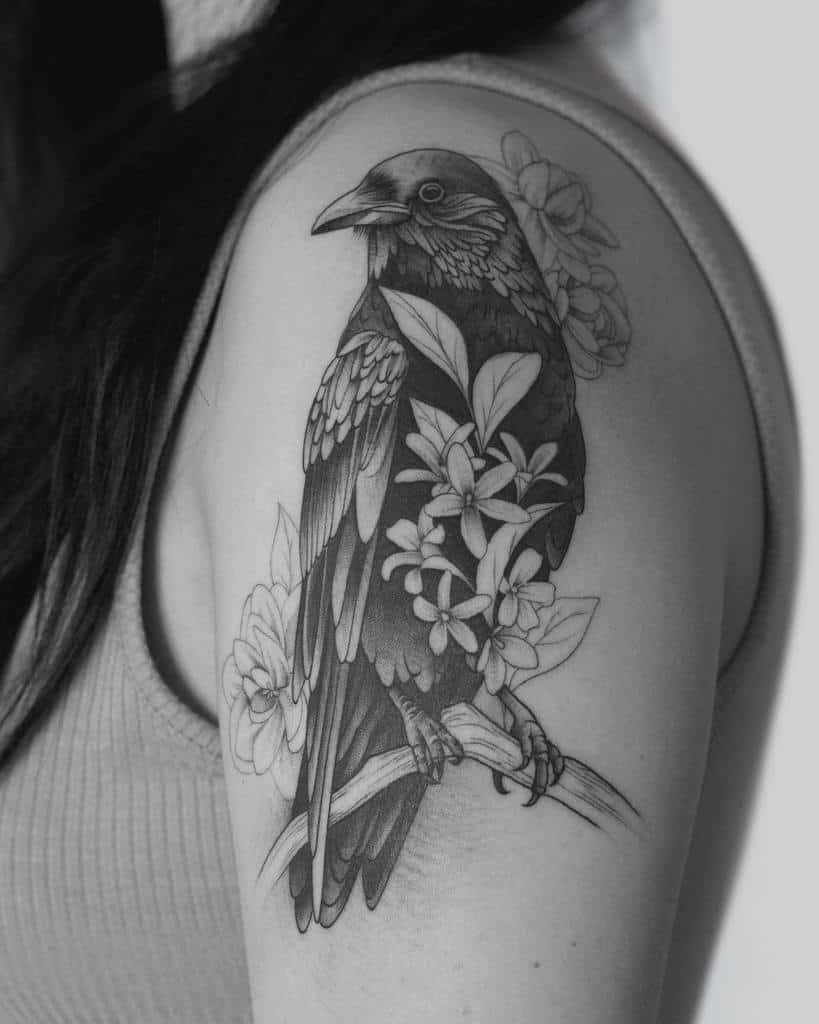 Arm Jasmine Flower Tattoos Katalinamolnar