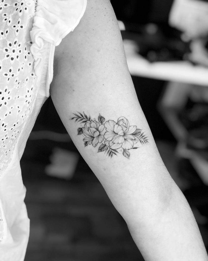 Arm Jasmine Flower Tattoos Rockink Tattoo