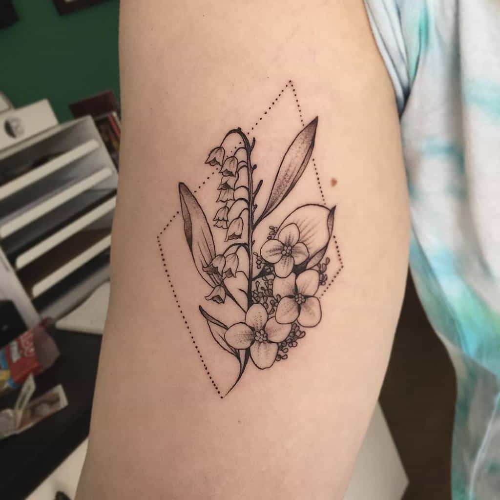 Top 37 Lily of the Valley Tattoo Ideas - [2021 Inspiration Guide]