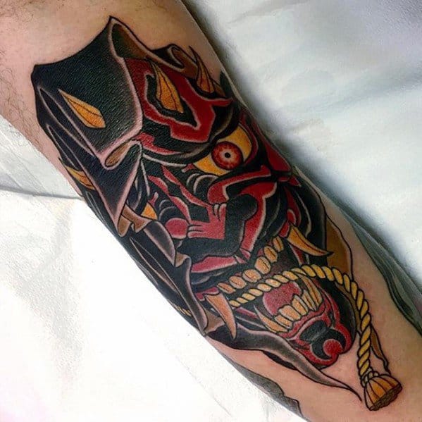 Arm Old School Darth Maul Tattoo Designs For Guys