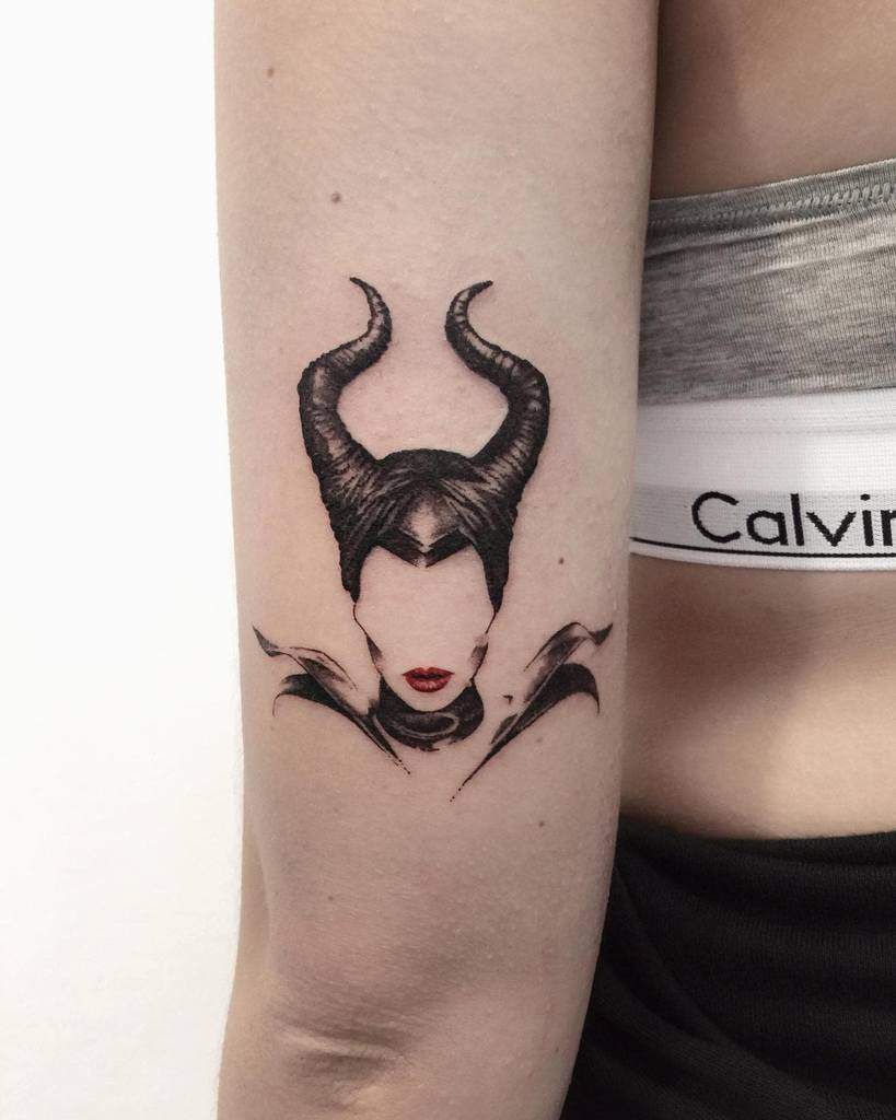 Arm Sleeve Maleficent Tattoos Judilda