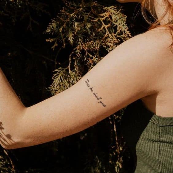 Arm Tiny Tattoo