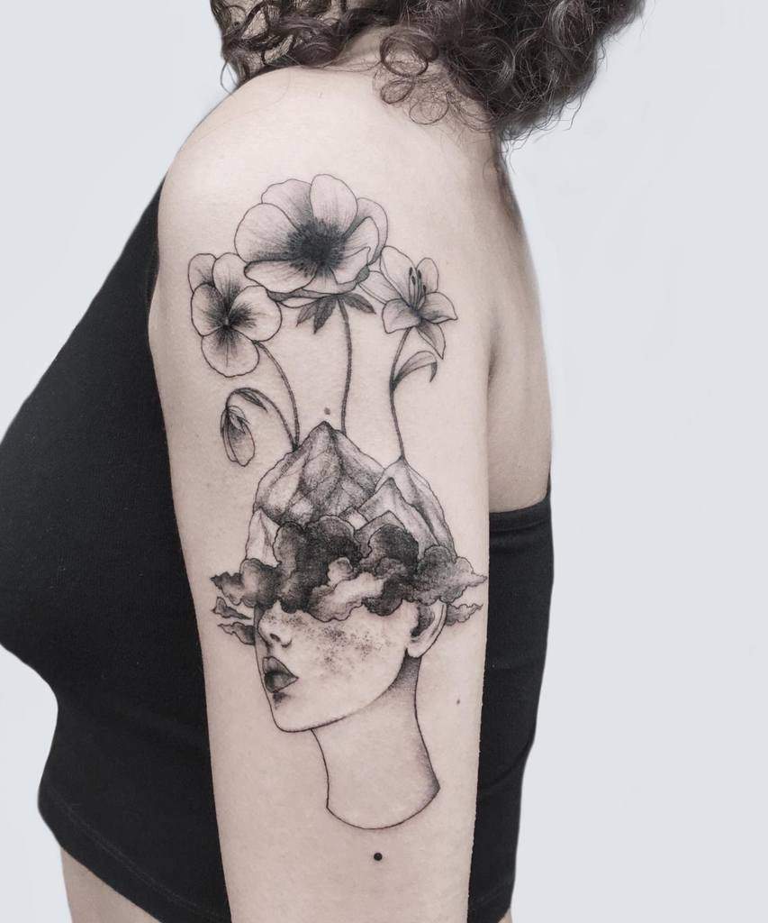 violet tattoo  design ideas and meaning  WithTattocom