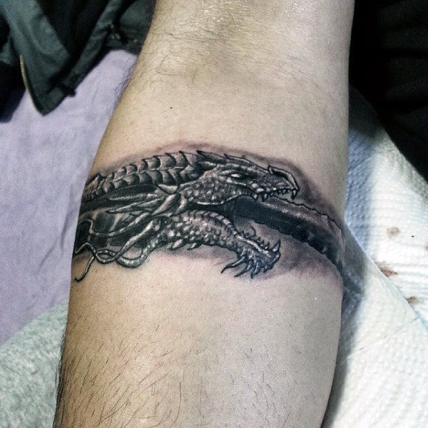 Armband Ouroboros Mens Tattoos