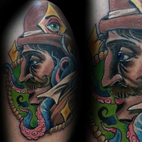 50 Sherlock Holmes Tattoo Designs For Men - Detective Ideas