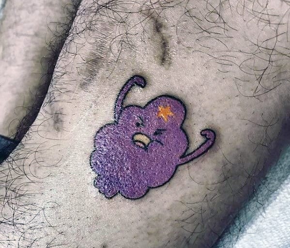 Artistic Male Adventure Time Tattoo Ideas