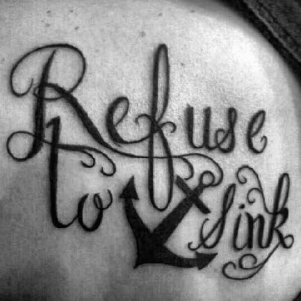 What Does Refuse To Sink Tattoo Mean  Represent Symbolism