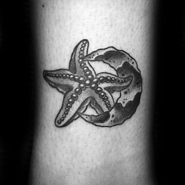 Artistic Male Starfish Tattoo Ideas On Wrist