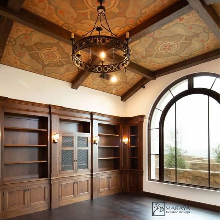 renaissance style painted ceiling 