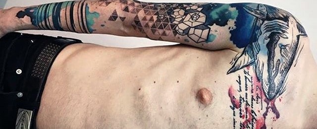 50 Artsy Tattoos For Men – Artistic Ink Design Ideas