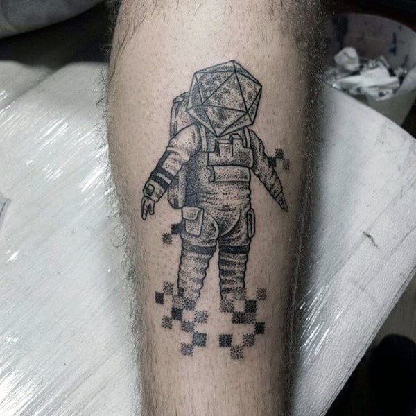 Astronaut helmet and space  Astronaut tattoo Tattoos Art tattoo