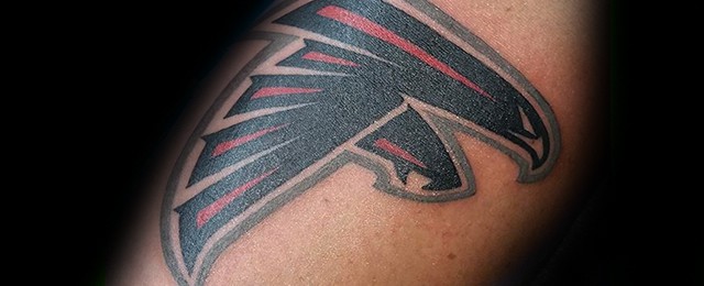 20 Atlanta Falcons Tattoo Designs For Men - Football Ink Ideas