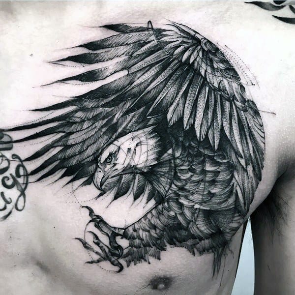 Awesome Badass Eagle Tattoos For Men
