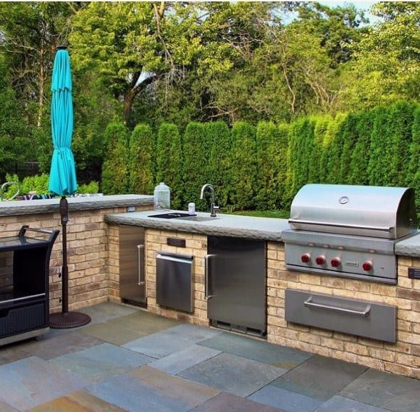 Awesome Bbq Outdoor Kitchen Ideas