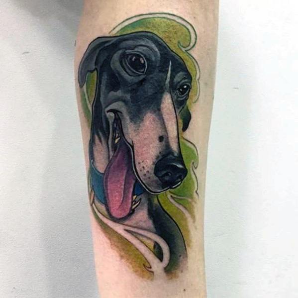 104 Pet Tattoos Memorial  Portrait Designs To Remember Them  DMARGE