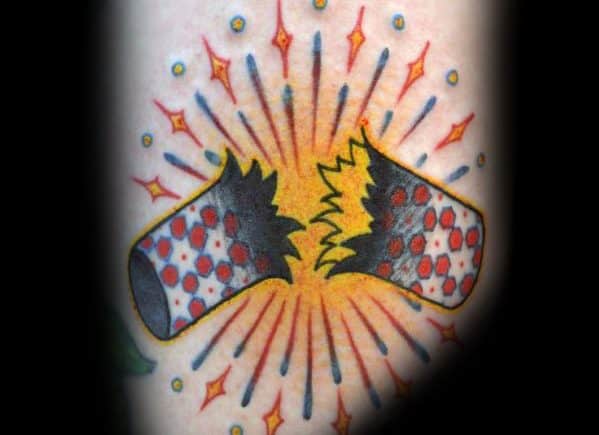 Awesome Fireworks Tattoos For Men