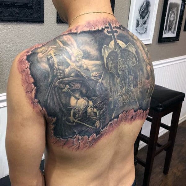 gargoyles cover up tattoos