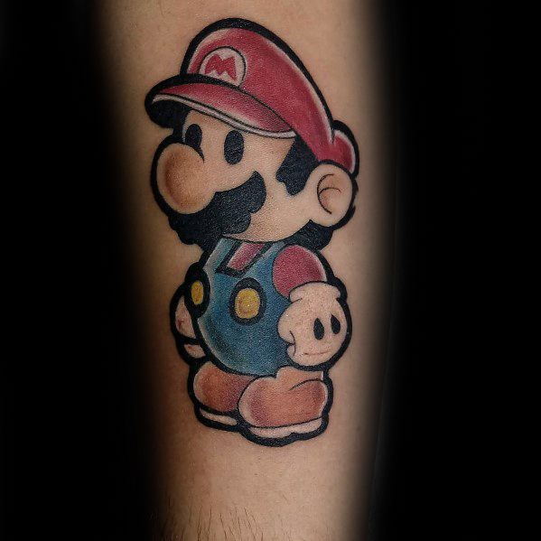 90 Cool Mario Tattoo Ideas for Men