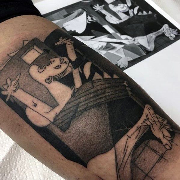 Awesome Pablo Picasso Tattoos For Men On Arm