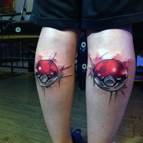 Awesome Pokeball Tattoos For Men