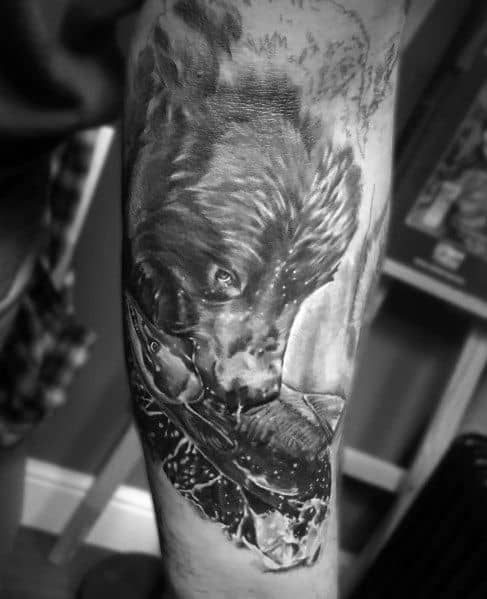 Awesome Salmon Tattoos For Men